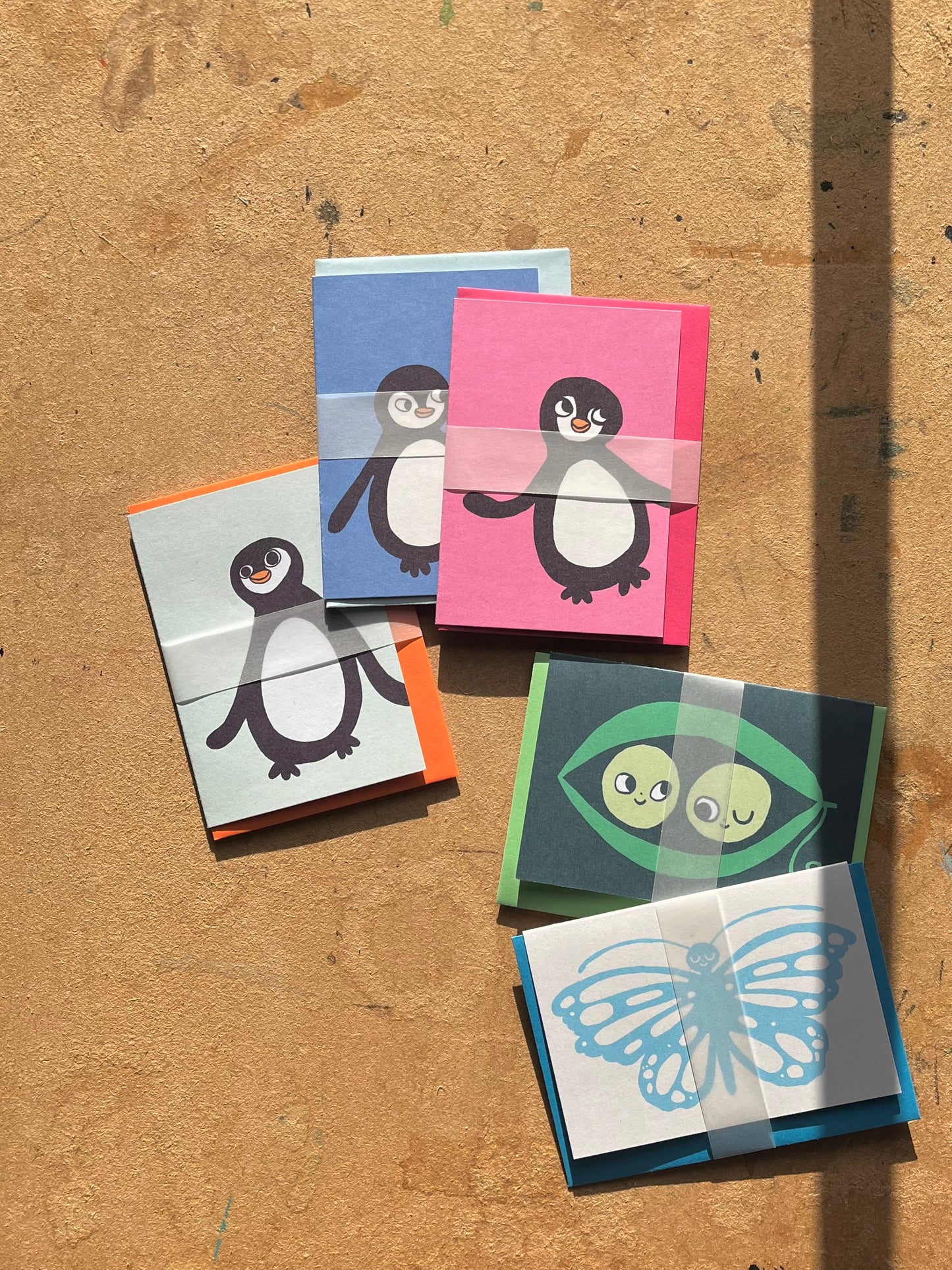 happy butterfly : a7 card